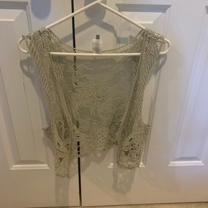 Lace vest